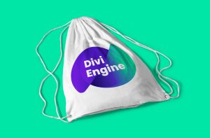 Bag1.jpg Divi Engine String Bag (Big Logo)